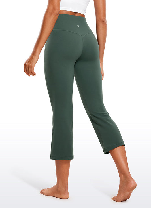 Butterluxe High Waisted Flare Capris 23"