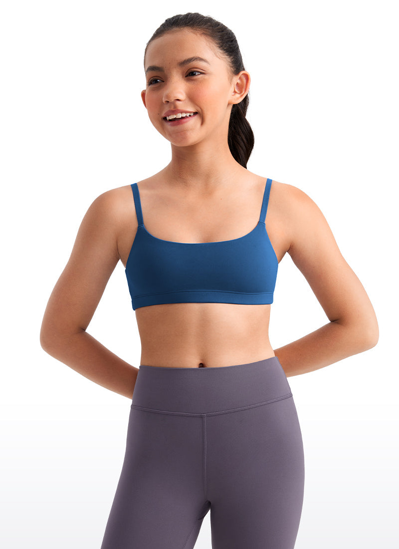 Butterluxe Girls Adjustable Spaghetti Strap Bra