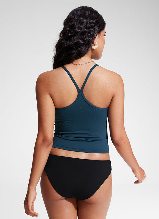 Sunshine Tankini Top Racerback Spaghetti Straps