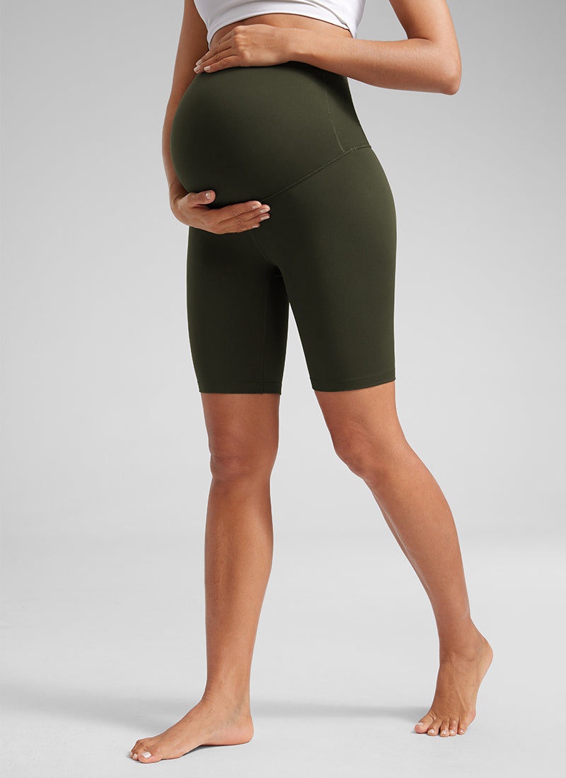 Butterluxe Maternity Shorts 8''- Super High Waist