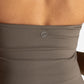 Allure Halter Built-in Bra Vest - Taupe
