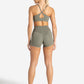 Allure Short Length Shorts - Dusky Sage
