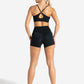 Allure Short Length Shorts - Black