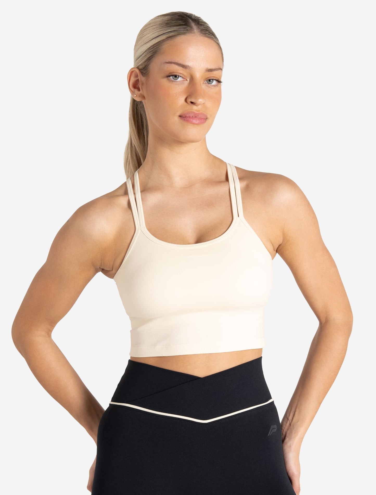 Sculpt Seamless Built-In Bra Tank - Marshmallow