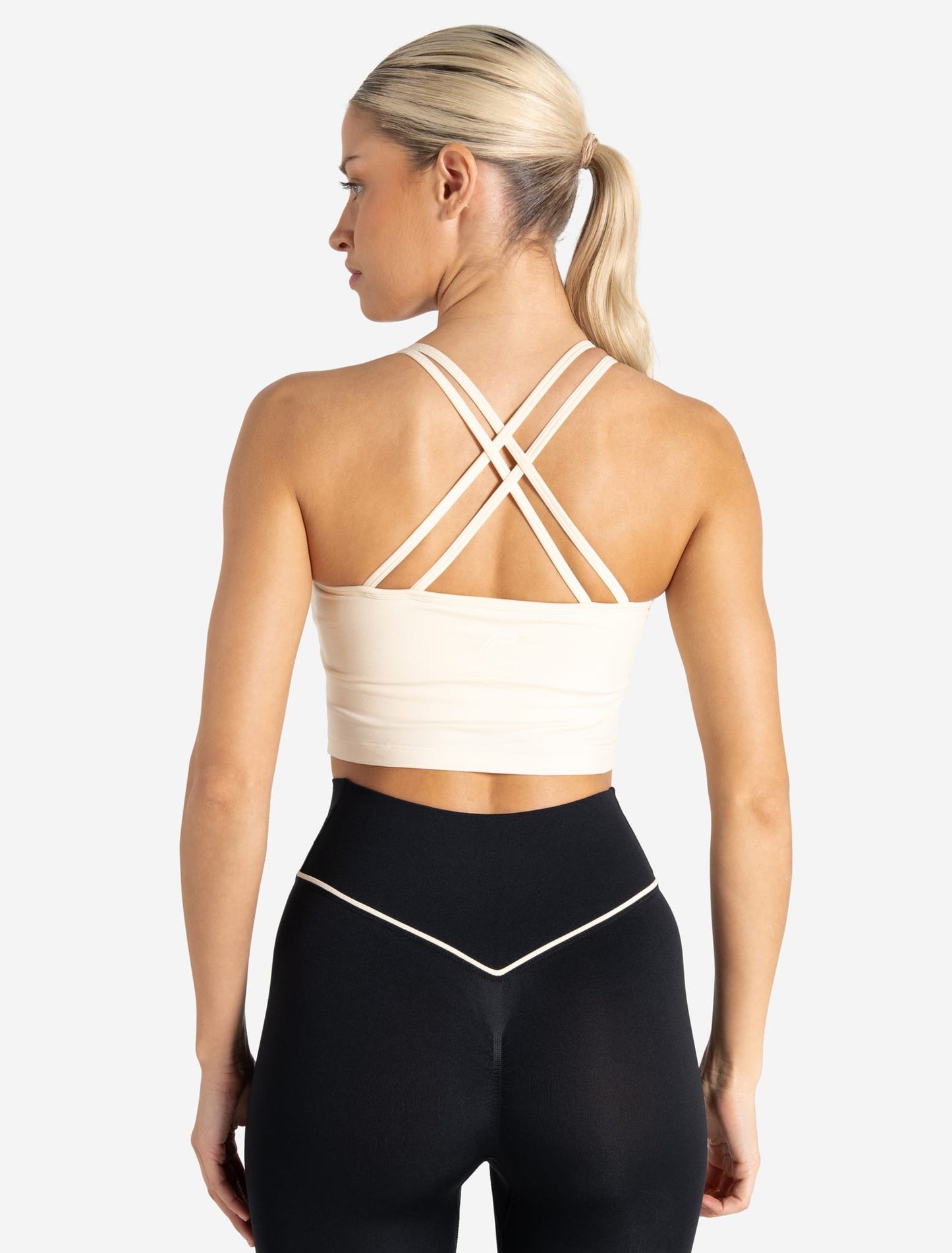 Sculpt Seamless Built-In Bra Tank - Marshmallow
