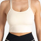 Sculpt Seamless Built-In Bra Tank - Marshmallow