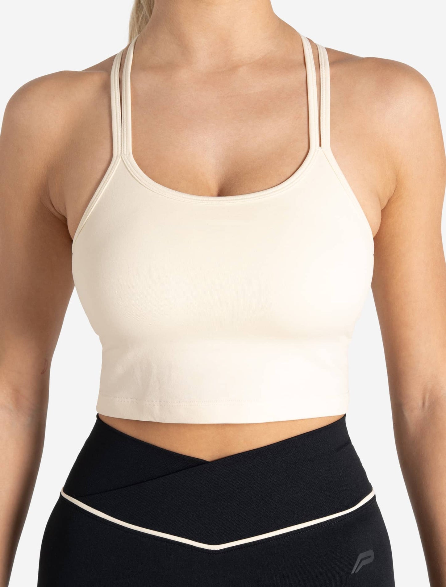 Sculpt Seamless Built-In Bra Tank - Marshmallow
