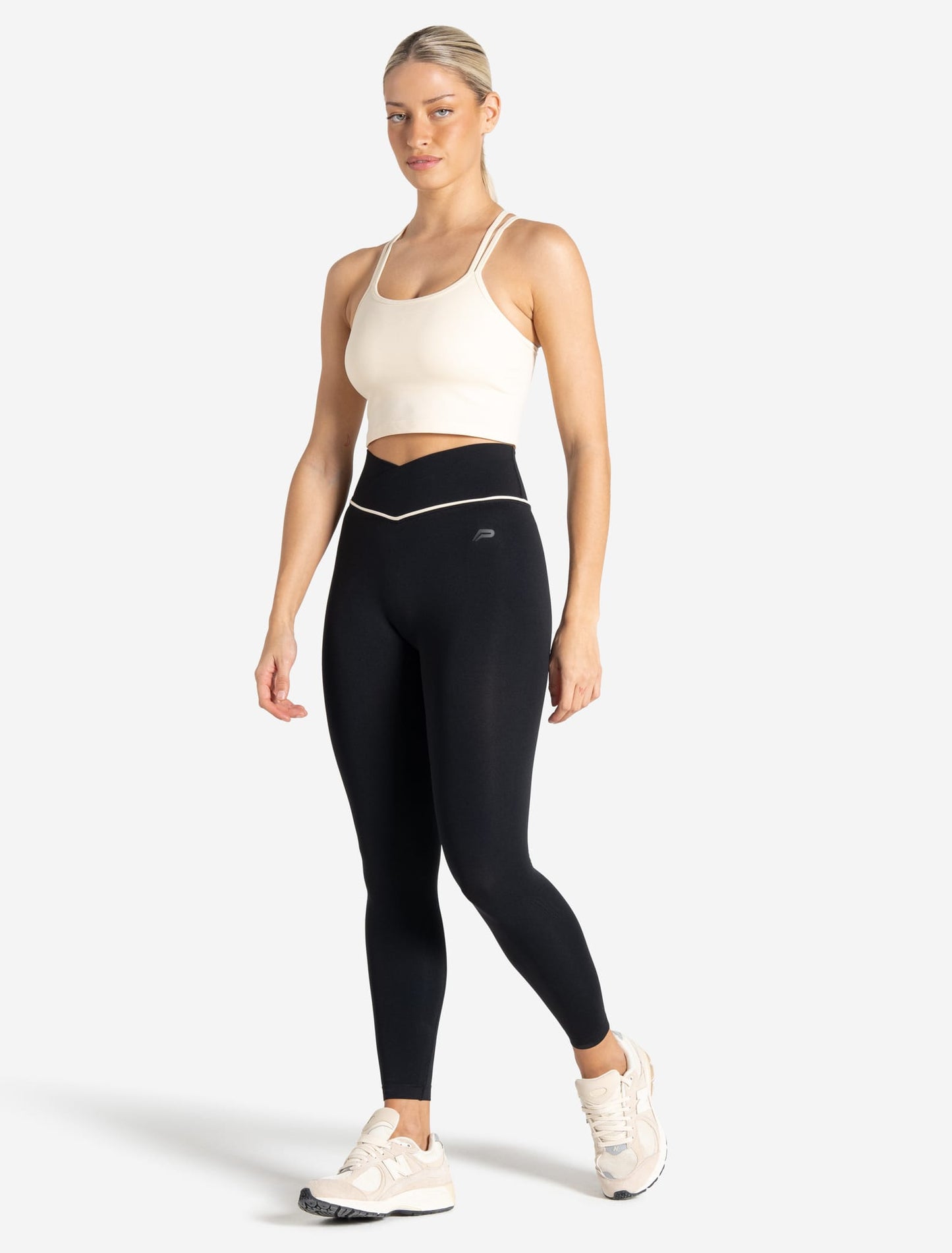 Sculpt Seamless Built-In Bra Tank - Marshmallow