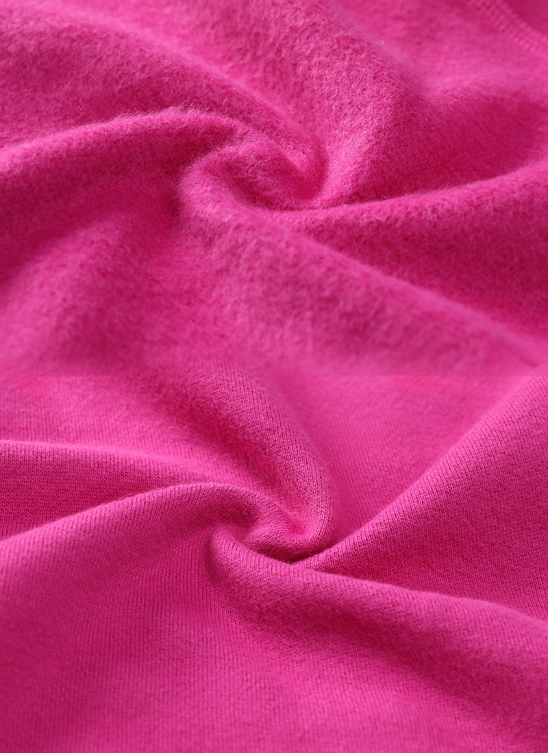 Fleece Lined Half Zip Hoodies Funnel Neck with Thumb Holes