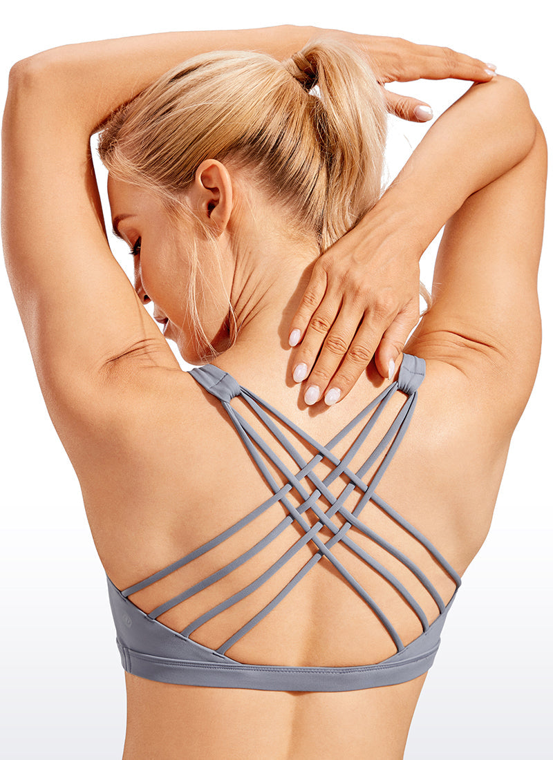 Nakedfeel Strappy Bra Low Cut