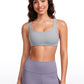 Ribbed Square Neck Padded Mini Bra