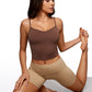 Butterluxe V Neck Sweetheart Built-in Bra Tanks