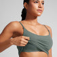 Butterlift Scoop Neck Cropped Build-in Bra Tanks