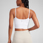 Butterlift Scoop Neck Cropped Build-in Bra Tanks