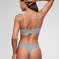 Softhold Double Lined Scoop Neck Bralettes Adjustable