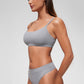 Softhold Double Lined Scoop Neck Bralettes Adjustable