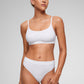 Softhold Double Lined Scoop Neck Bralettes Adjustable