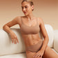 Softhold Double Lined Scoop Neck Bralettes Adjustable