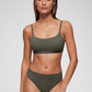 Softhold Double Lined Scoop Neck Bralettes Adjustable