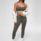 Softhold Double Lined Scoop Neck Bralettes Adjustable