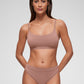 Softhold Double Lined Scoop Neck Bralettes Adjustable