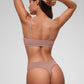 Softhold Double Lined Scoop Neck Bralettes Adjustable