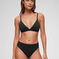Softhold Double Lined Triangle Bralette Adjustable