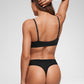 Softhold Double Lined Triangle Bralette Adjustable