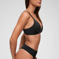 Softhold Double Lined Triangle Bralette Adjustable