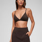 Softhold Double Lined Triangle Bralette Adjustable