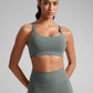 Butterlift Scoop Neck Padded Bras Adjustable Straps