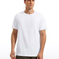 Pima Cotton T-Shirts Short Sleeve Crew Neck