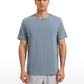 Pima Cotton T-Shirts Short Sleeve Crew Neck