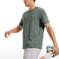 Pima Cotton T-Shirts Short Sleeve Crew Neck