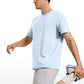 Pima Cotton T-Shirts Short Sleeve Crew Neck