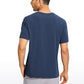 Pima Cotton Short Sleeve V Neck