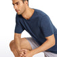 Pima Cotton Short Sleeve V Neck