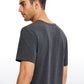 Pima Cotton Short Sleeve V Neck