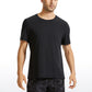 Pima Cotton Short Sleeve Round Neck