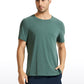 Pima Cotton Short Sleeve Round Neck