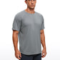 Lightweight Quick Dry Short Sleeves Crew Neck