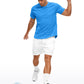 Lightweight Quick Dry Short Sleeves Crew Neck