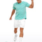 Lightweight Quick Dry Short Sleeves Crew Neck