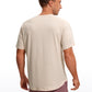 Lightweight Quick Dry Short Sleeves Crew Neck