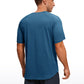 Lightweight Quick Dry Short Sleeves Crew Neck