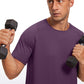 Workout Short Sleeve Round Neck