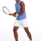 Feathery-Fit Athletic Shorts 7''- Lined