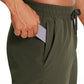 Feathery-Fit Athletic Shorts 7''- Lined