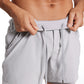 Feathery-Fit 2 in 1 Athletic Shorts 5''- with Pockets