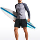 Feathery-Fit Swim Trunks 7'' with Zipper Pockets